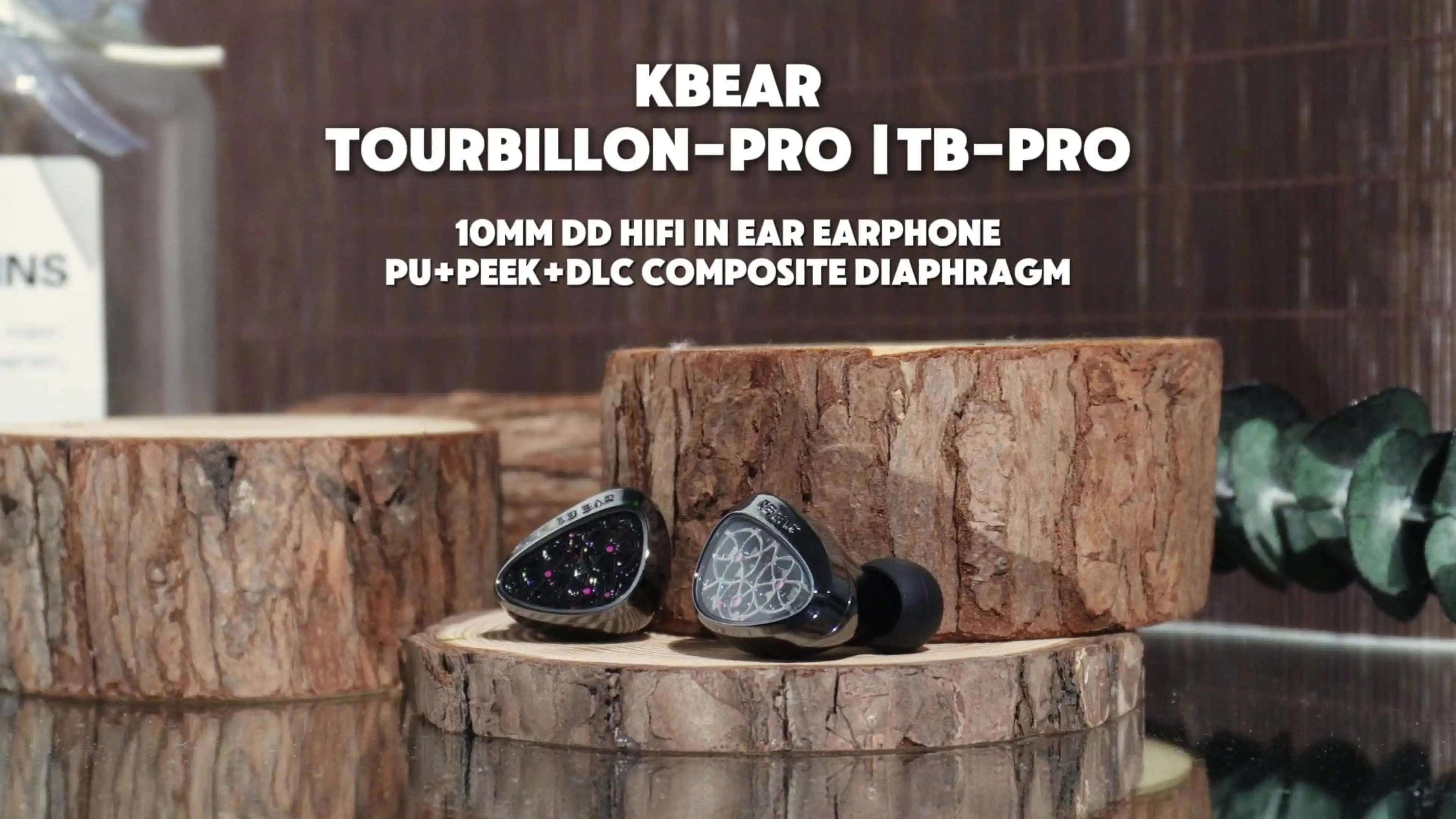 KBEAR Tourbillon-Pro TB-PRO 10MM DD&All Metal HiFi in Ear Earphone