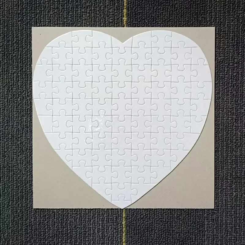 10pcs/Lot Price 120pcs Printable Jigsaw Puzzles A4/A5 80pcs Sublimation Blanks Puzzles DIY Heat Transfer Printing 5