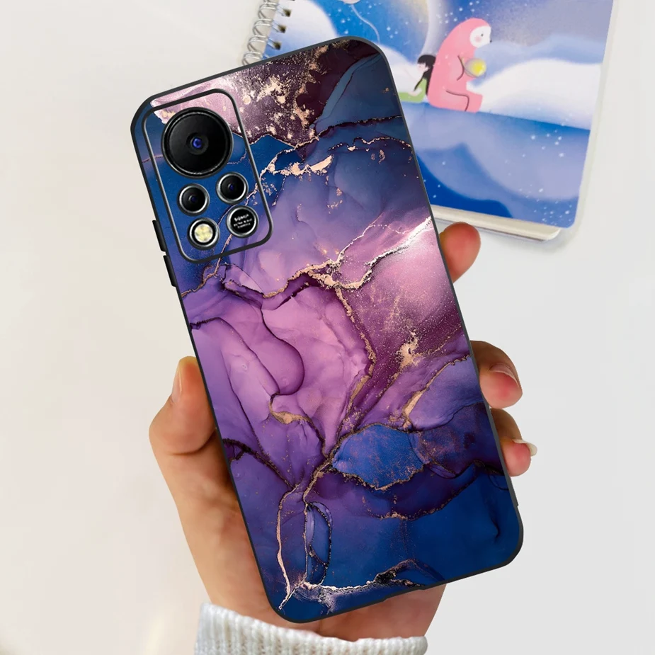 Stylish Painted Soft Silicone Slim Phone Case with Bumper