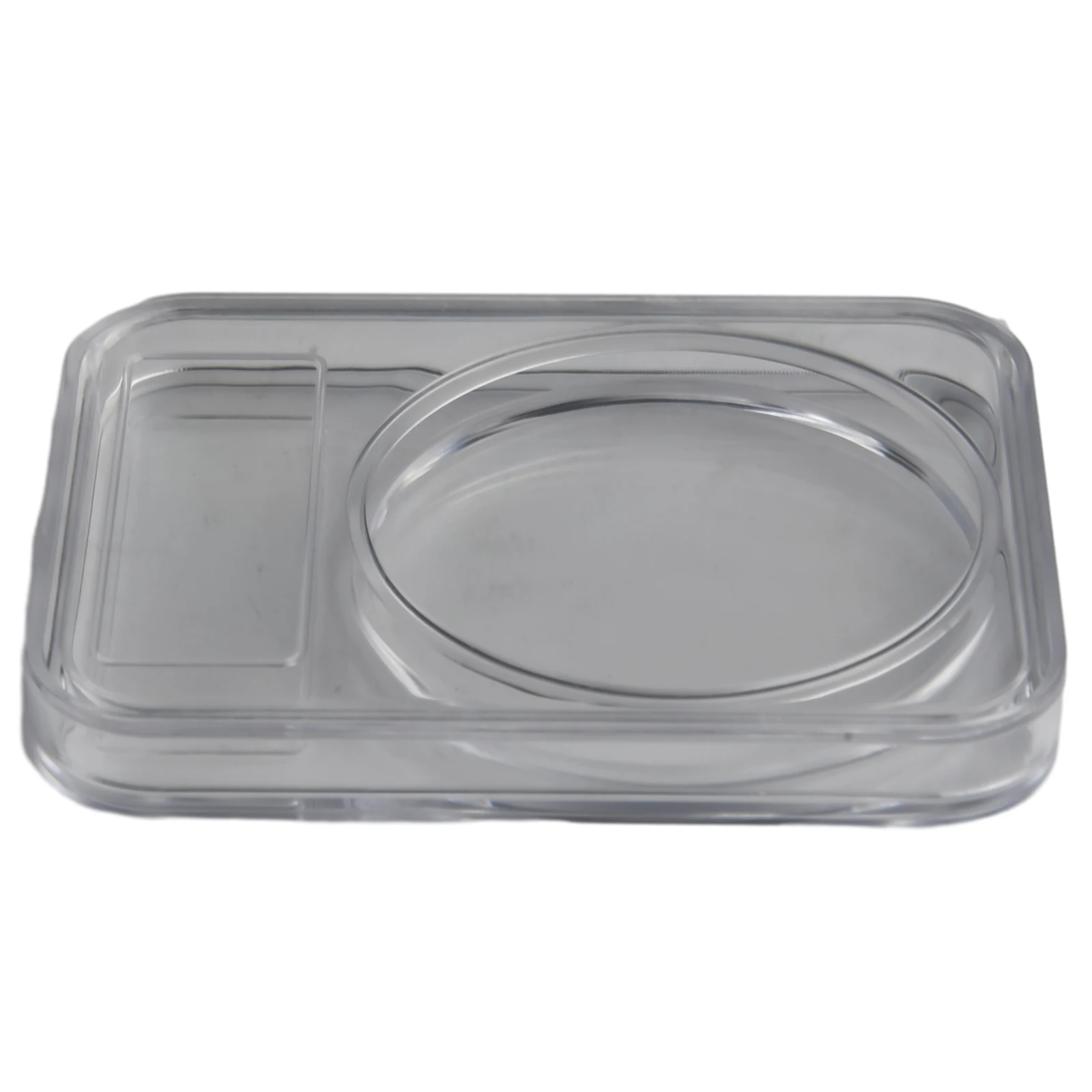 

4pcs 16/25/30/46mm Transparent Plastic Coin Holder Silver Coin Collection Slab Display Storage Case Box Holder