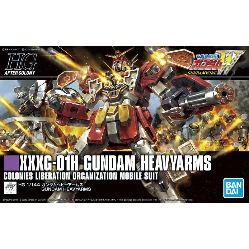 

Фигурка аниме оригинальная Bandai Gundam HGAC 236 HG 1/144 Gundam Heavyarms аниме активные сборные украшения фигурки игрушки подарок на день рождения