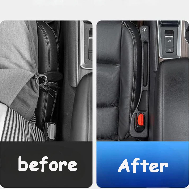 Car Seat Gap Filler & Storage Organizer Box
