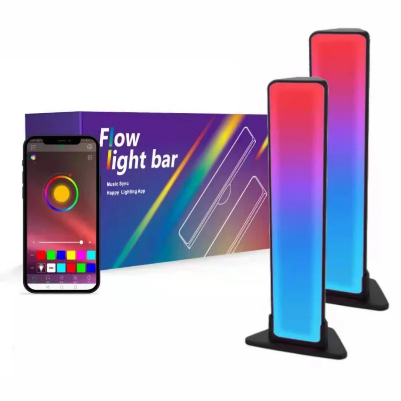 New Strange Desktop Atmosphere Light Spotless Bluetooth APP Computer TV Music Sync Atmosphere Light colorful sound control light desktop background atmosphere light rgb tuya symphony music streamer rhythm pickup light