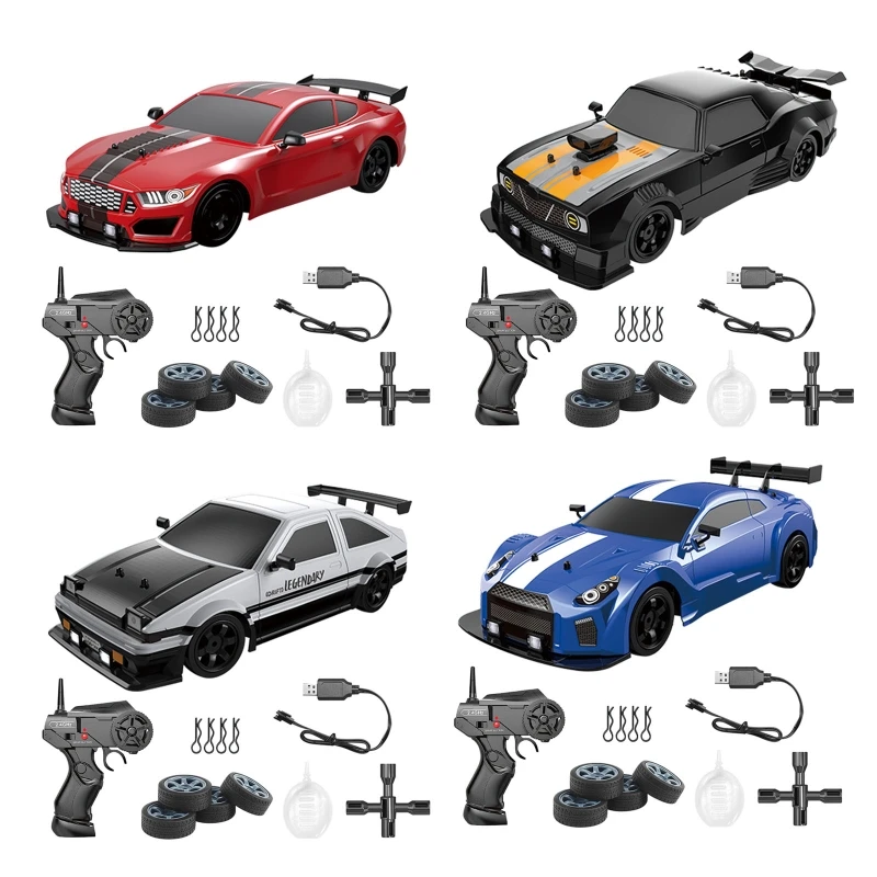 

Remote Control Flat Racer Car Toy 1:16 Drifting Car Model Children Favor Gift