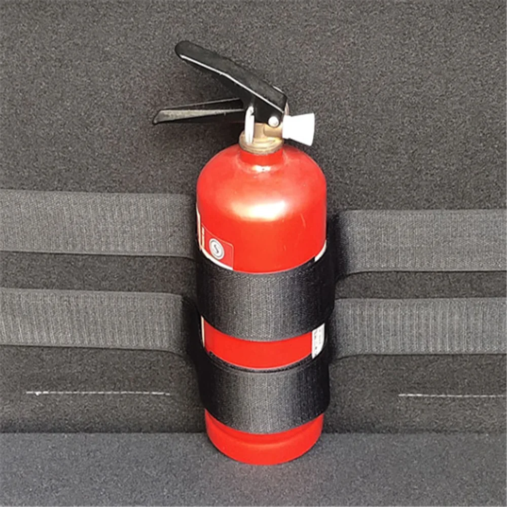 Car trunk fire extinguisher storage bag for Porsche Panamera Mission