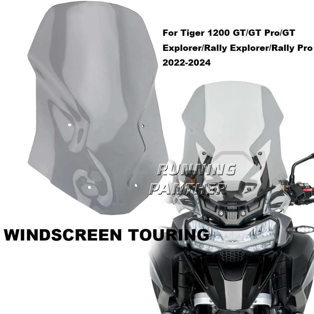 

Лобовое стекло для мотоцикла Tiger1200 GT Pro Tiger 1200 GT/GT Explorer/Rally Pro/Rally Explorer 2022-2024