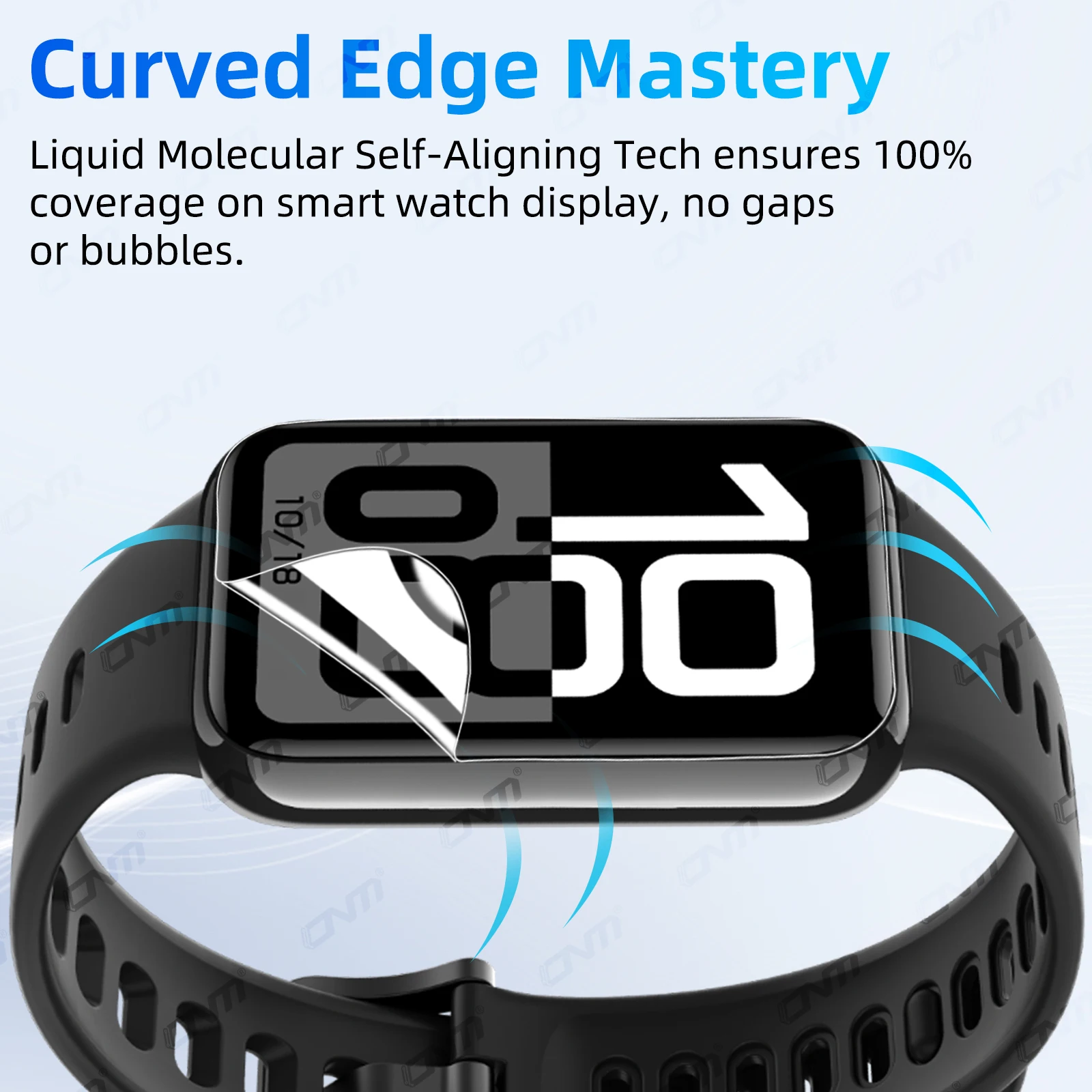 Hydrogel Screen Protector - Anti-Scratch, HD Full Coverage Protective Film (Non-Glass)