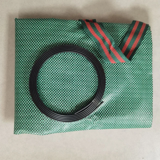 100L-500L Nagy Kapacitású Kerti Táska Újrafelhasználható Levélzsák Szemét Can Összecsukható Hulladékgyűjtő Konténer Tároló - Image 4