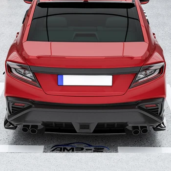 Subaru WRX STI VB Rear Bumper Lip Diffuser Spoiler ABS Gloss Black for 2022 and Newer