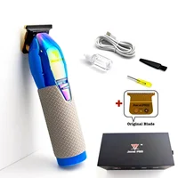 Professional Electric Trimmer JUCAI PRO F7878 Brushless Motor 7200RPM, Near 0 Distance Blade Delivery Backup Blade Barbers Shop 1