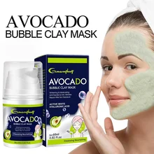 

Shea Butter Bubble Deep Cleansing Mud Mask Facial Blackheads Cleansing Pores Bubble Hydrating Mud Mask Mask for Face