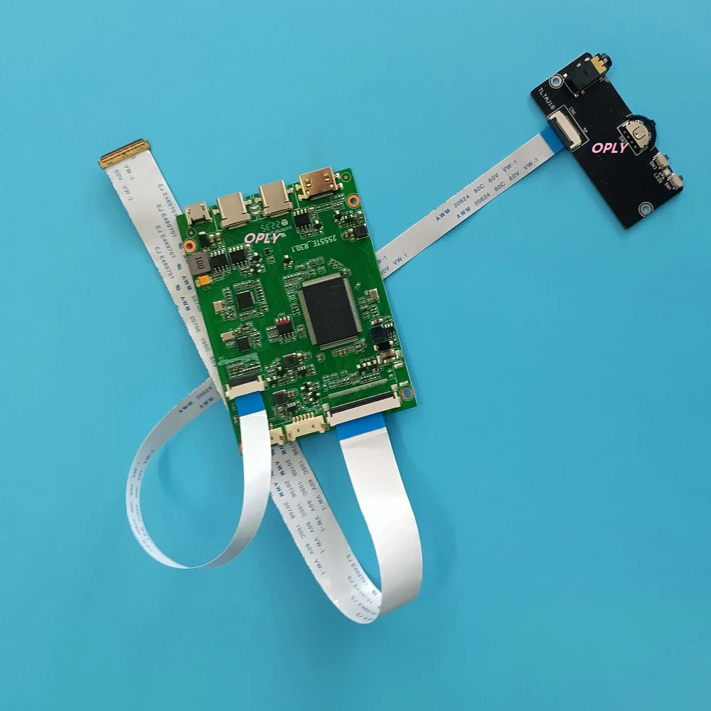 

EDP Controller board 2K forNV156FHM-N63 NV156FHM-N65 NV156FHM-N66 1920X1080 Type-c Micro USB Mini HDMI-compatible LCD LED panel
