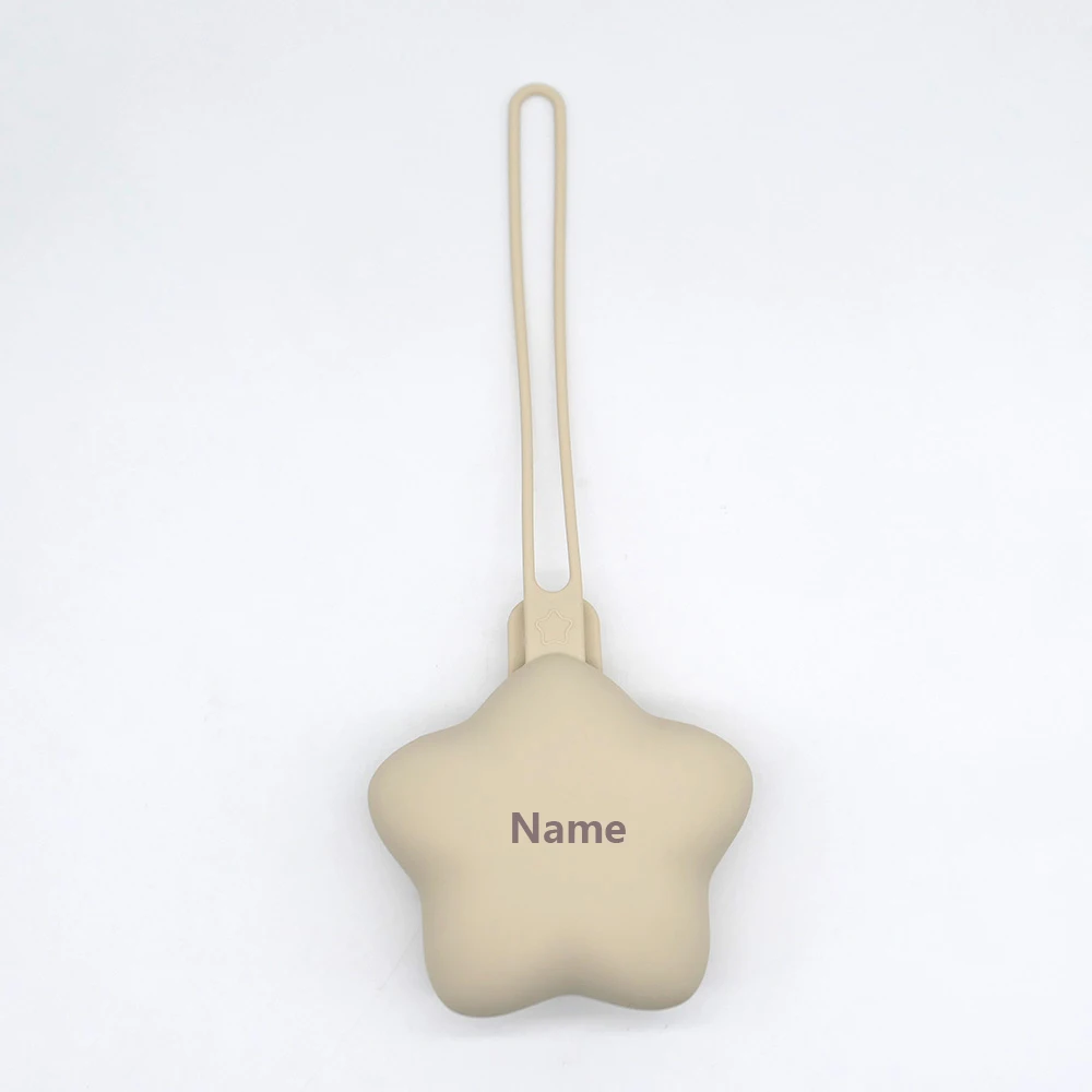 Free Name Printing Surprise Gift Baby Storage Box Pacifier Case Silicone Bag More Thoughtful and Unique