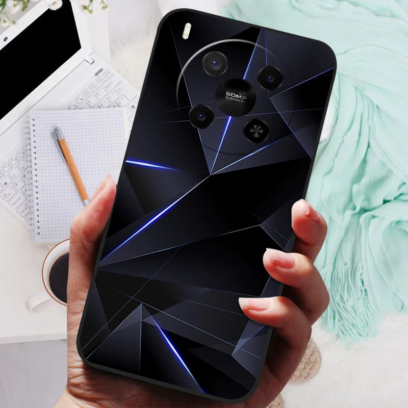 Lion Wolf Silicone Soft Back Cover - Full Protective Phone Case, Artistic Design