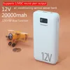 20000mah Power Bank 12V DC Output Portable Battery External Charging Variable Speed Charger For iPhone Air Conditioned Clothing 1