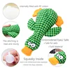 Funny Duck Shaped Dog Plush Toy Pets Interactive Chew Squeaky Toys For Small Large Dogs Outdoor Playing Supplies 3