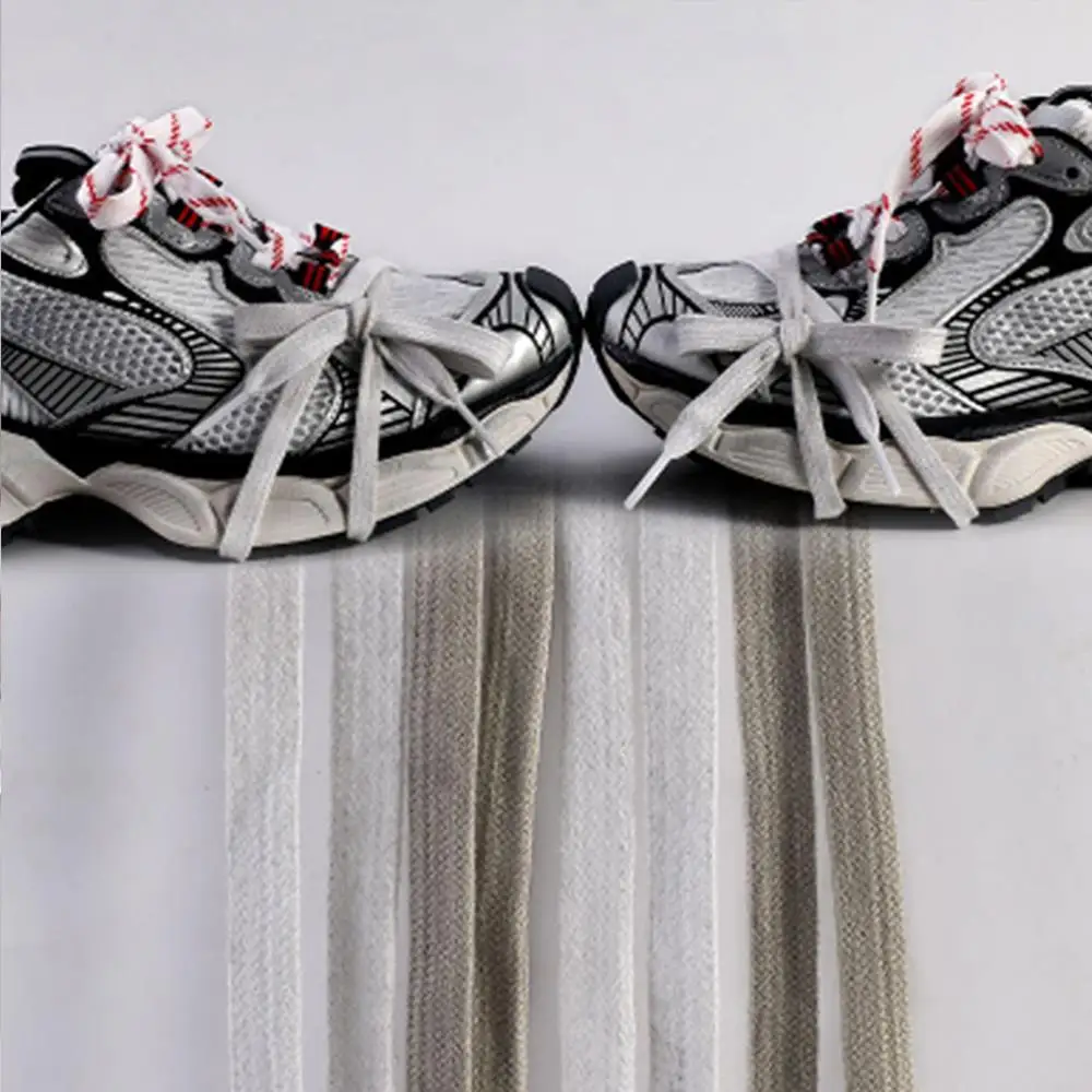 Dirty Shoe Shoelace 1Pair 100cm Length Rope Toe-strip shoe laces shoelaces without ties Sneaker Training Shoes Laces