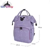 Disney Mickey New Diaper Bag Backpack Cartoon Fashion Pregnant Women's Bag Large Capacity Multifunctional USB Baby Diaper Bag 5