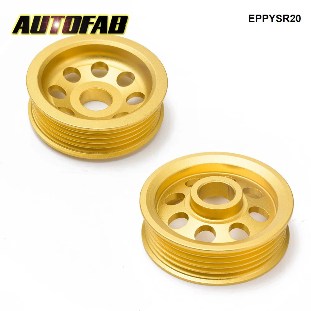 AUTOFAB Light-Weight Crank Pulley For Nissan Silvia S14 S15 SR20 Pulley EPPYSR20