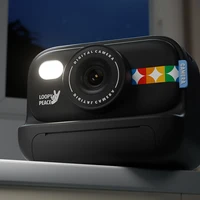 Color Instant Print Camera for kids, Christmas Birthday Gifts for Girls Boys, HD Digital Video Cameras No Ink Thermal Paper - Image 3