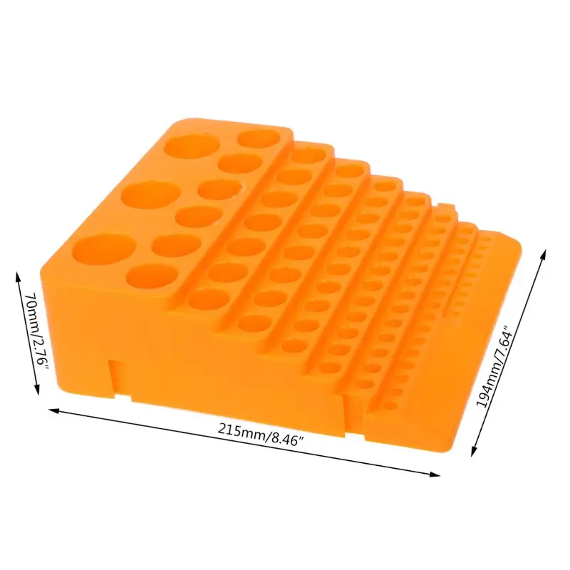 84 Holes Multifunctional Thickened Milling Cutter Reamer Drill Bit Storage Box f Dropship 3