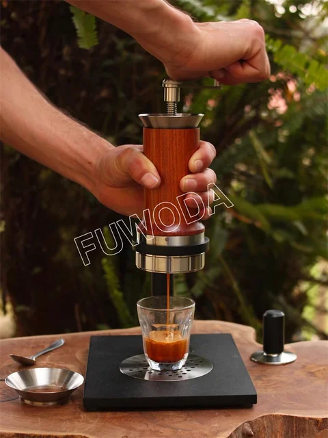 Mini cafetera espresso manual portátil – Cuatrocuarenta store