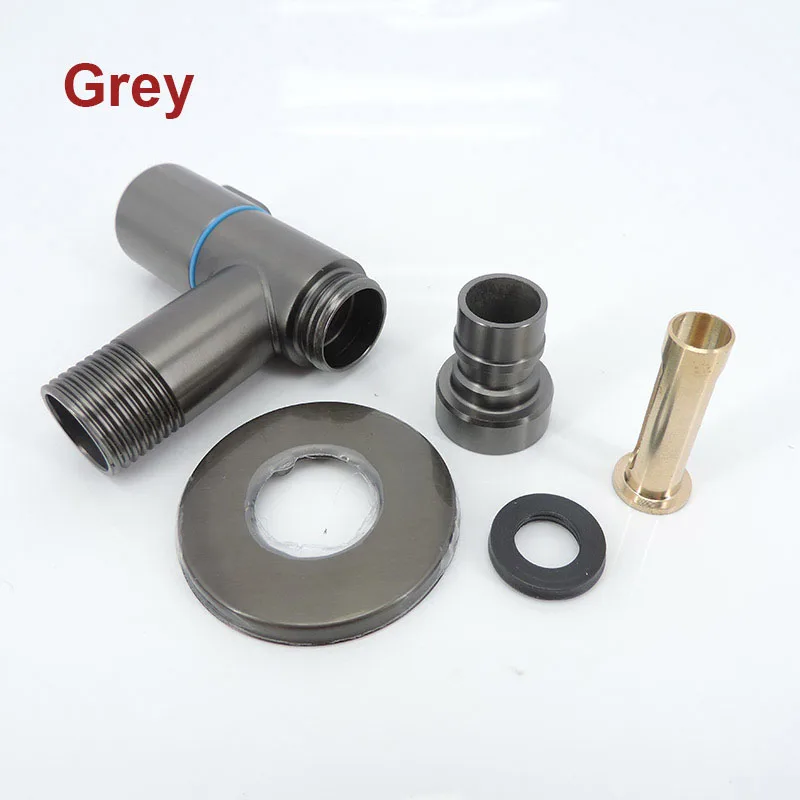 Description Picture 3 of itemWashing Machine Faucet Brass Water Valve tap Stop Quick Opening Angle Wall Mounted G1/2 Water Stop Clip Bathroom Accessories p1