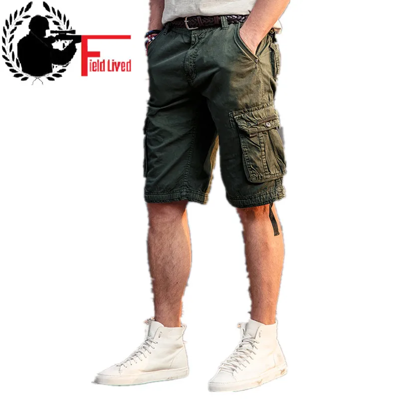Cargo Shorts Men 2022 New Summer Casual Army Combat Short Pants