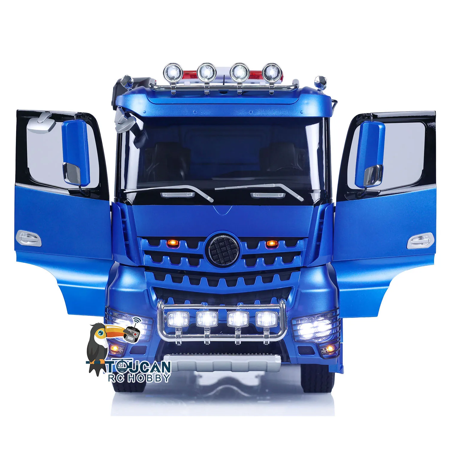 Toy LESU 6x6 1/14 RC Tractor Truck Remote Control Car DIY Painted Finished Model 2-speed Transmission Lights Sounds ESC THZH1689 5