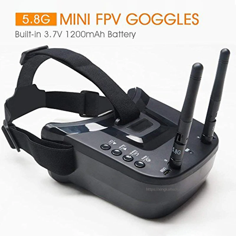 Lunettes FPV 5.8G 40CH 3 pouces HD DVR LS-VR009