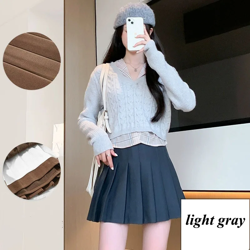 light gray woolen