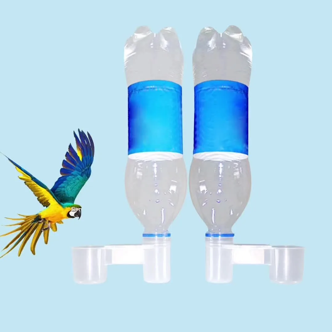 1/5/10 Bird Double Mouth Faucet Automatic Drinking Water Device, No Battery Required