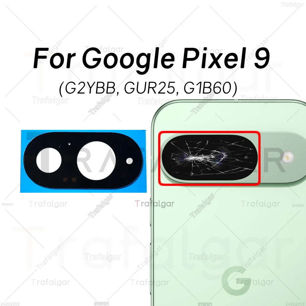 Premium Rear Camera Glass Lens Replacement with Adhesive