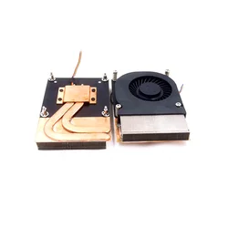 Radiador yt1065, ventilador de doble bola ultradelgado con aleta de tubo de calor para CPU, Mini chasis de ordenador