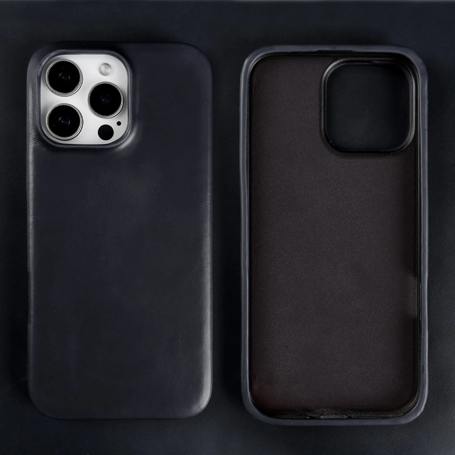 Luxury Vintage Genuine Leather Phone Case - Retro Edition