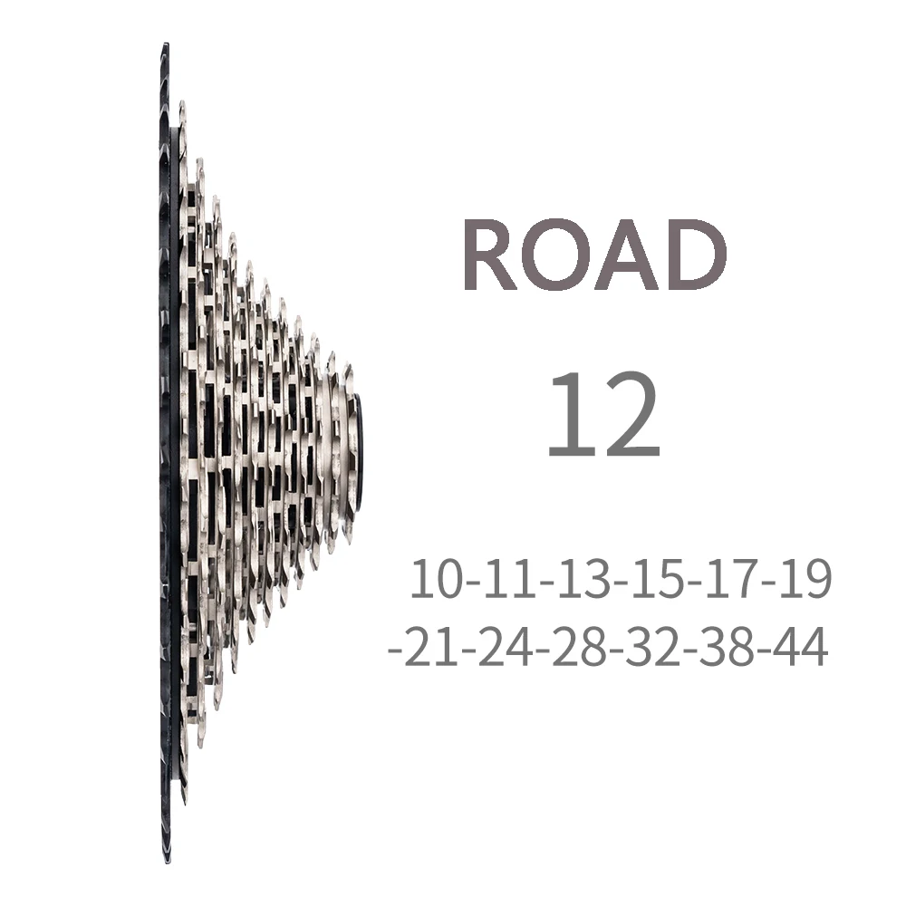 Bicycle Cassette Bicycle Sprocket Gear Bike Freewheel Bike Sprocket Bicycle Parts ZTTO XDR 12 Speed 10-44T Bicycle Cassette For Road Gravel Bike