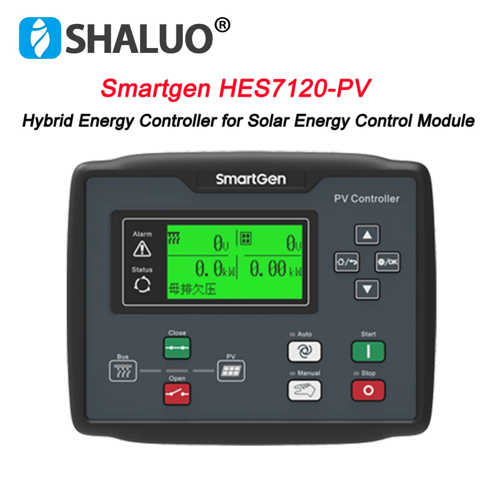 

Smartgen HES7120-PV Hybrid Energy Controller Panel for Solar Energy Control Module with Inverter PV Generator Spare Parts