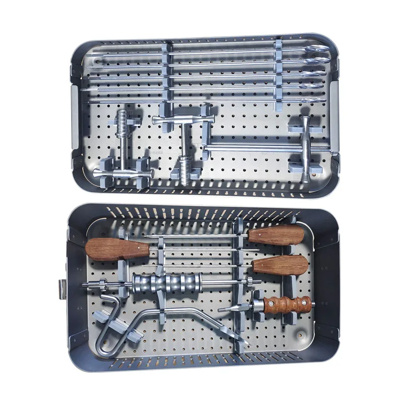 GREATLH Humerus Self-Locking Intramedullary Nail Instrument Kit Stainless Steel Orthopedic Instrument