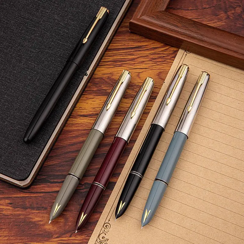Hero 616/616S Fountain Pen EF/F/Bent 0.38 0.5MM Art Nib Writing Supplies Pens stationery Mb Office Pen fountain pen pen set