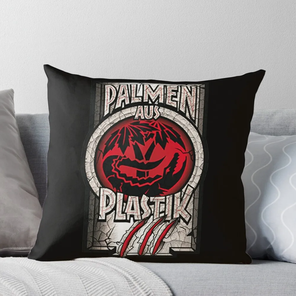 

Plastic Palm Trees 3 Album Design Throw Pillow Couch Pillows luxury decor Christmas Pillow Covers