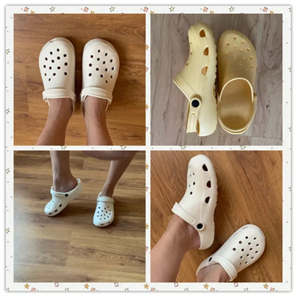 Men Summer Shoes Sandals Holes Hollow Breathable Beach Fashion Leopard Pattern Slippers Big Size 48 Zapatos