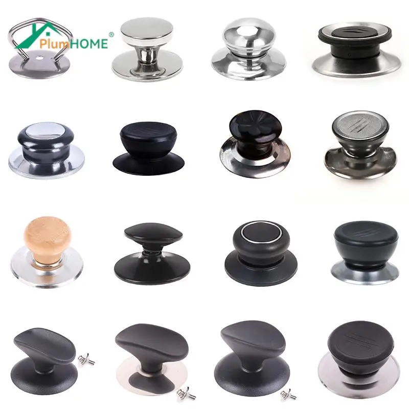 1/2/3pcs Universal Pot Lid Handle Knob Pan Lid Holding Handle Kitchen Cookware Replacement Knob Heat-Resistant Pot Pan Lids pot lid handle,pot lid knob