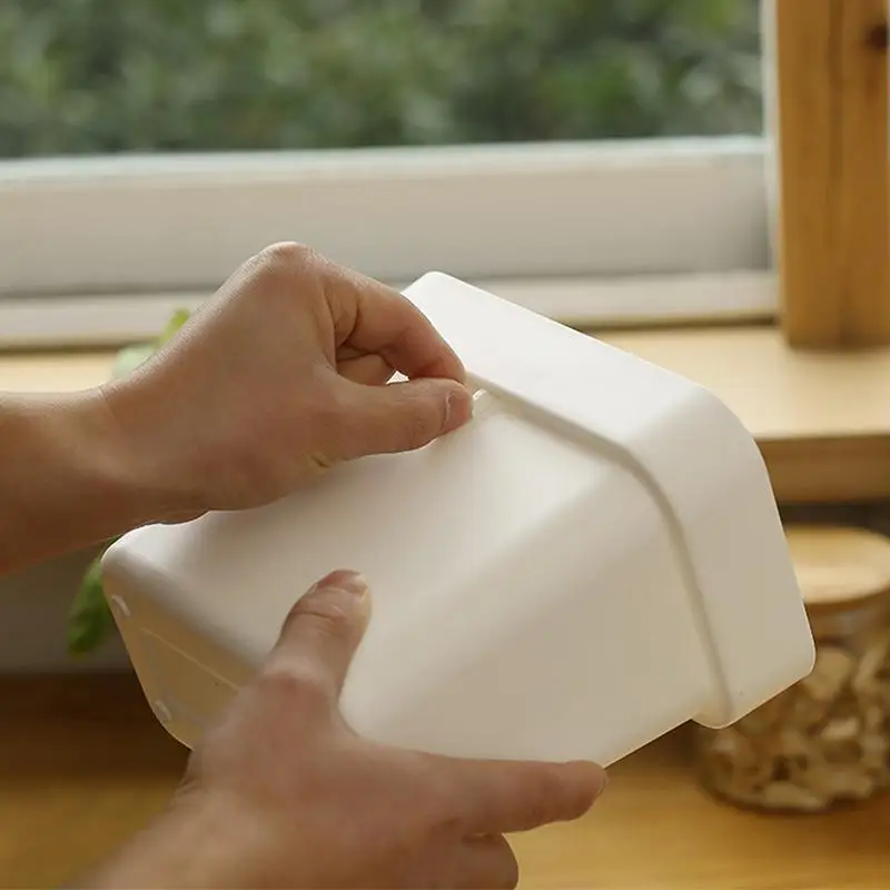 Porta Dell'Armadio Pattumiera Pattumiera Contenitore Per Rifiuti Montato Su Porta Con Coperchio Supporto Per Ritagli Da Scrivania Contenitore Multifun