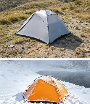 Aricxi 2-Person Ultralight Backpacking Tent, 15D Double-Layer Exoskeleton Trekking Tent for Outdoor Hiking Camping 6