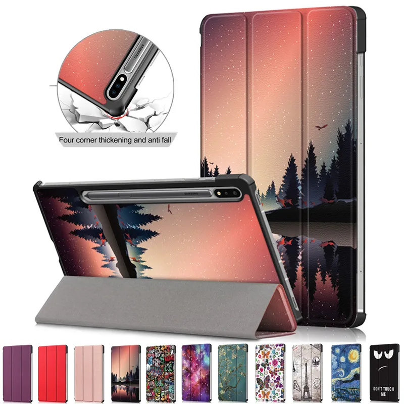 Custodia Per Samsung Galaxy Tab S8 Ultra S7 Plus Fe 12.4 Pollici Supporto Pieghevole Tablet Shell Per Samsung Tab S8 S7 Plus Fe Custodia Cover