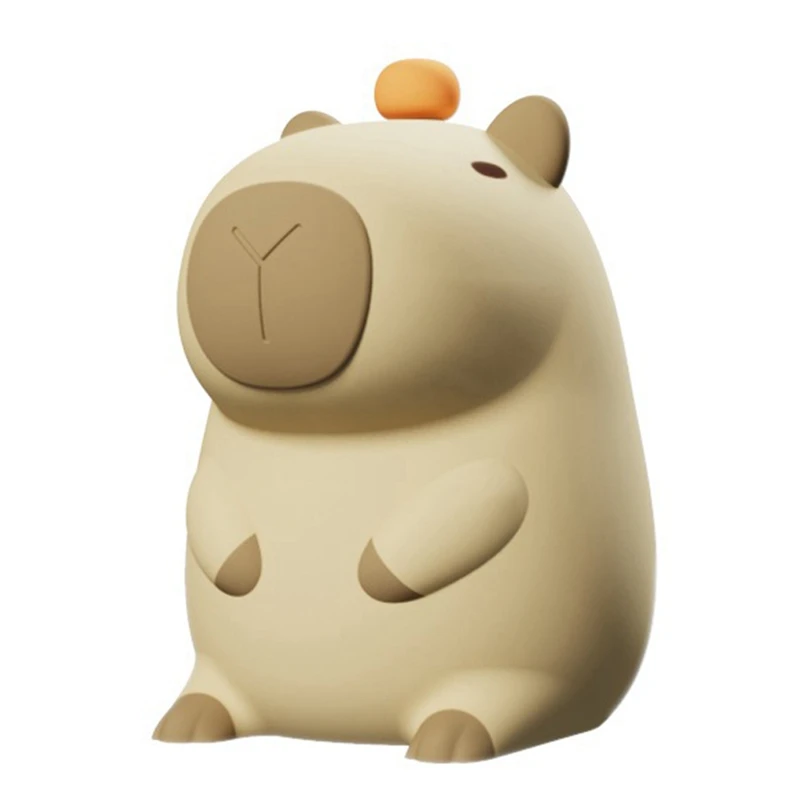 

Capybara Night Light, Capybara Tap Tap LED Night Lamp Capybara Lamp Cute Capybara Night Light Silica Gel