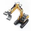 Huina Large Twenty-Three Channel Full Metal Excavator Sound And Light Electric Remote Control Engineering Vehicle Model 5