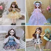 30cm Kawaii Doll 4D Real Eyes Little Princess Set Net Red BJD 23 Joints Dolls Children'S Toys Girl Cute Birthday Gift 2022 1