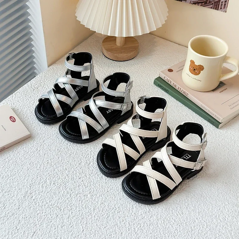 Girls Soft Sole Sandals Non Slip Kids Summer Shoes