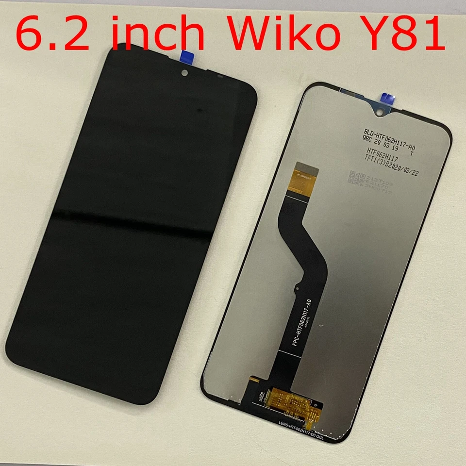 Génuine Écran LCD Complet Sur Cadre Blanc Wiko CINK PEAX 2
